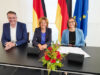 Unterzeichnung Gigabit-Charta Rheinland-Pfalz, Dreyer, Schweizer, Huber